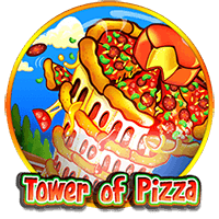 tower of pizza